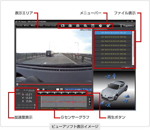 ビューアソフト表示イメージ