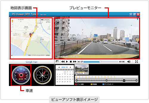 ビューアソフト表示イメージ